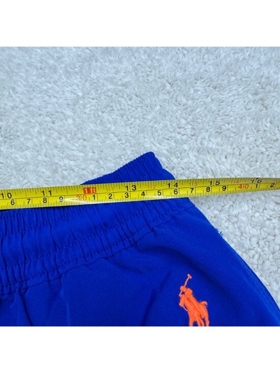 NWT Polo Ralph Lauren Men's All Over Pony Blue Swim Trunks, Size S - Picture 6 of 8